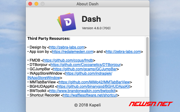 苏南大叔：好用的程序猿文档管理软件：dash 和 zeal - dash-version