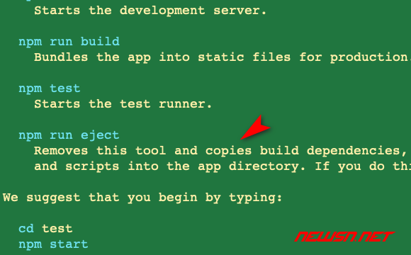 苏南大叔：create-react-app 工程，如何通过 eject 释放配置文件？ - 00-run-eject
