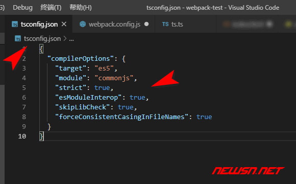 苏南大叔：webpack4系列教程，如何处理typescript文件？ - tsconfig