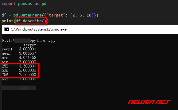 苏南大叔：python计算分位数，系列数据的分位数数学计算方法 - df