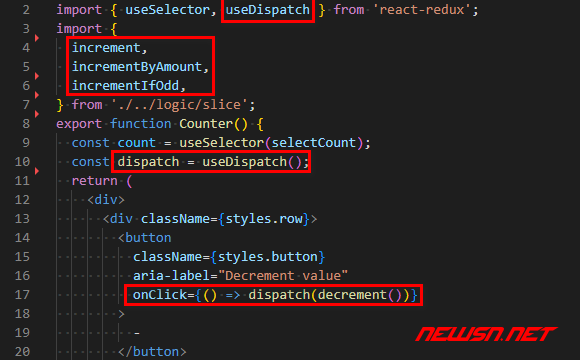 苏南大叔：create-react-app的redux范例，如何通过dispatch修改state？ - 调用actions