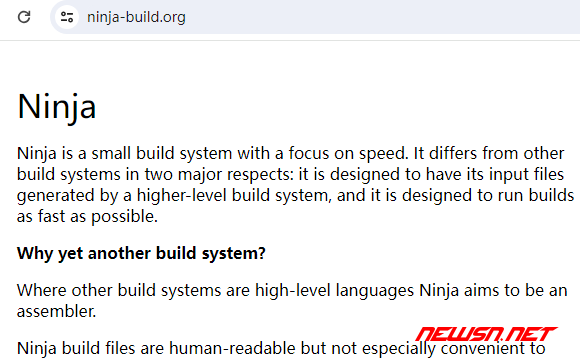 苏南大叔：c语言项目，如何下载使用交叉编译工具ninja? - ninja官方网站