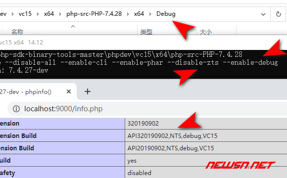 苏南大叔：windows环境，如何对php内核进行编译？编译的基本步骤 - debug-nts