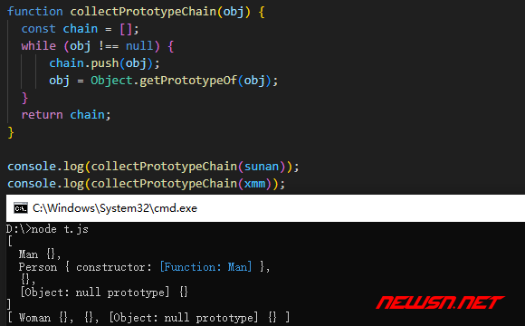 苏南大叔：JavaScript，如何理解对象的原型链？循环获取原型 - 原型链变数组