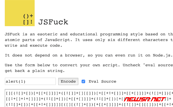 苏南大叔：一个非常极端的js加密算法 jsfuck ，jsfuck 如何加密解密？ - jsfuck