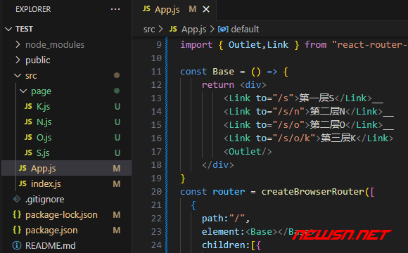 苏南大叔：React路由，RouterProvider 如何实现路由的嵌套？ - 基础源码