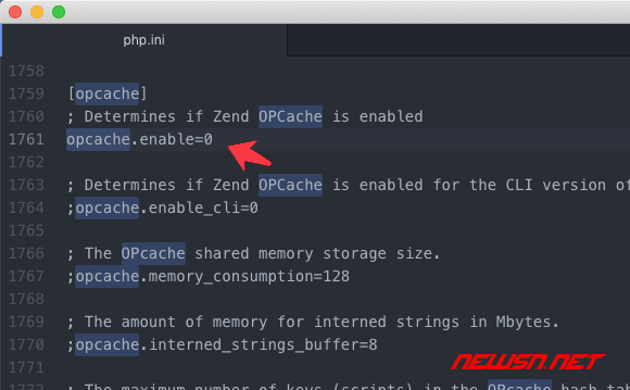 苏南大叔：php调试没有效果怎么办？关闭opcache不使用系统缓存 - php-ini-opcache