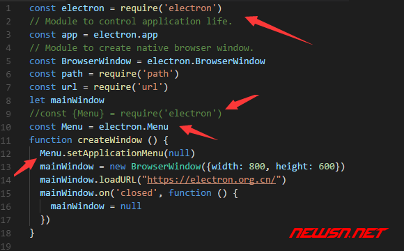 苏南大叔：electron程序，如何隐藏窗体顶部菜单？ - menu_1