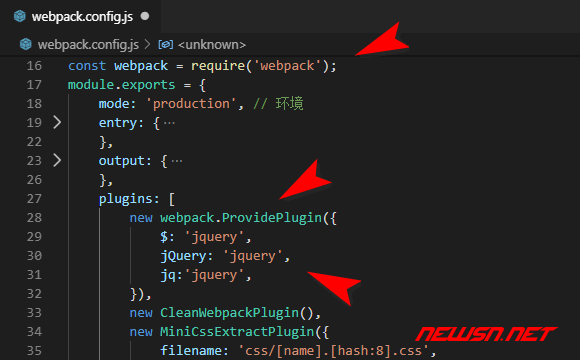 苏南大叔：webpack4系列教程，如何利用ProvidePlugin识别模块？ - webpack-provide-plugin-config