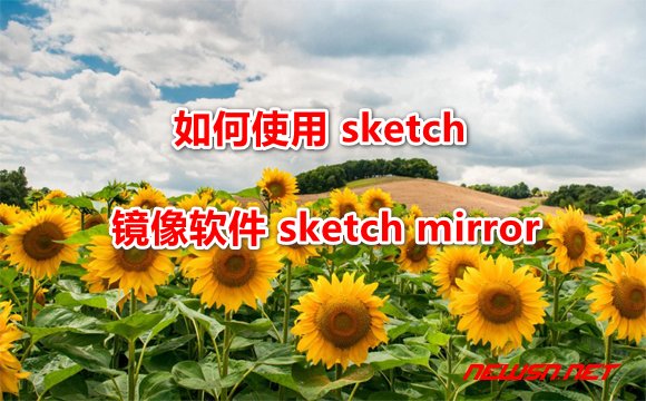 苏南大叔：如何使用 sketch 镜像软件 sketch mirror？ - sketch_mirror-title