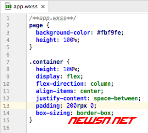 苏南大叔：使用webstorm开发微信小程序时的代码着色方案 - wxss_05