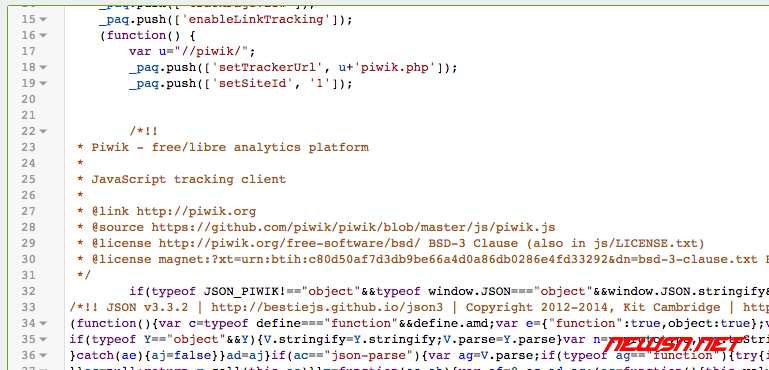 苏南大叔：利用油猴脚本加载piwik的代码，创造测试环境 - piwik_js