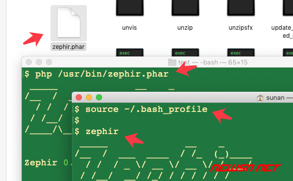 苏南大叔：0.11.x 版的 zephir 如何安装？如何使用 zephir.phar 文件？ - zephir-cli-002