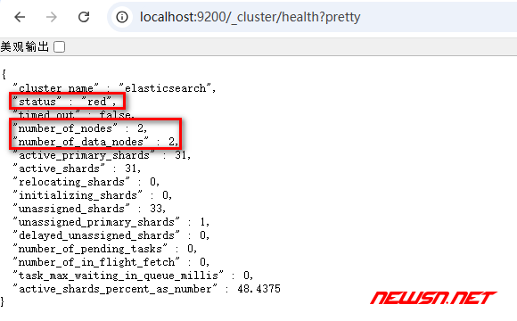 苏南大叔：ElasticSearch分布式搜索，如何查看集群健康值？ - 节点健康值